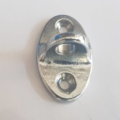 Polished Inox hook eye