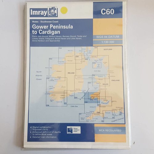 Imray C60 Imray chart, fecha de edición 2006, impreso 2006