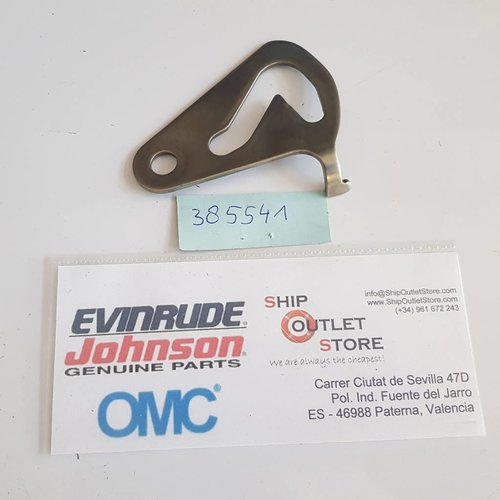 OMC Evinrude Johnson 385541 OMC Plate