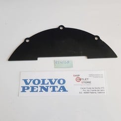 834568 Volvo Penta Placa de cubierta del volante