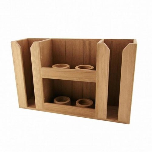 ARC Marine ARC Marine Teak Bar rack 4 glasses and 2 bottles