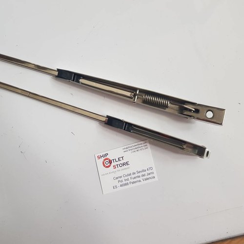 Vetus Vetus SHDA500 Brazo del limpiador del pantógrafo de Inox