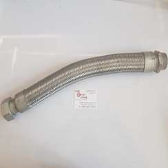 Masterflex Inox flexibler Abgasschlauch 1 1/2 " Anschlüsse L = 600mm