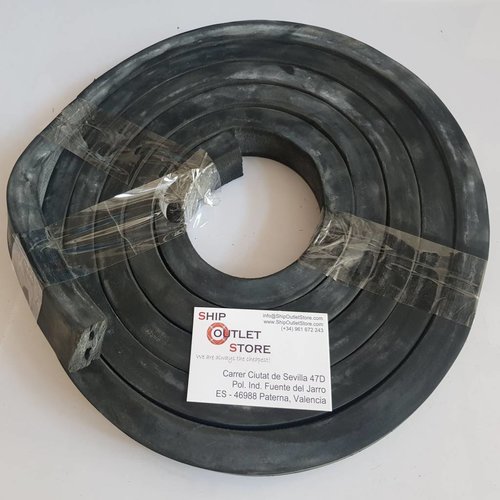 RubFlex Square  foam rubber profile 20 x 30mm L=380 cm