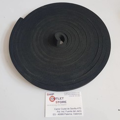 Neoprene foam  strip 19 x 10mm x 6 meter