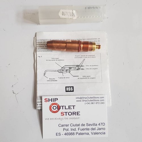 HSS HSS Oxygen gas nozzle 10/10A 5-25mm