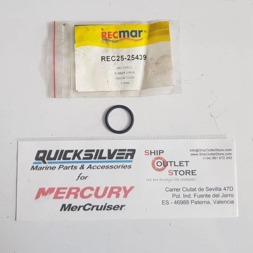 Mercury - Mercruiser 25-25439  Quicksilver Mercury Junta tórica