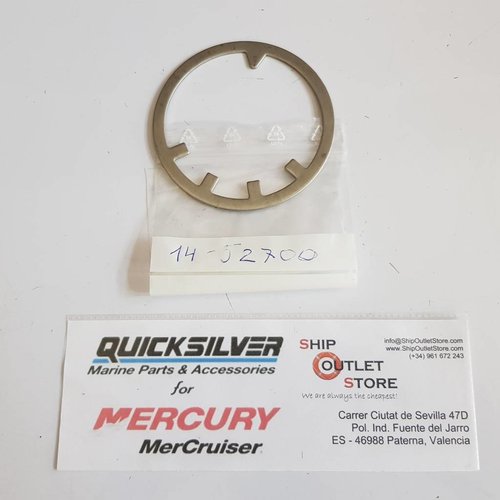 Mercury - Mercruiser 14-52700 Mercury Quicksilver Anillo de retención de tuerca