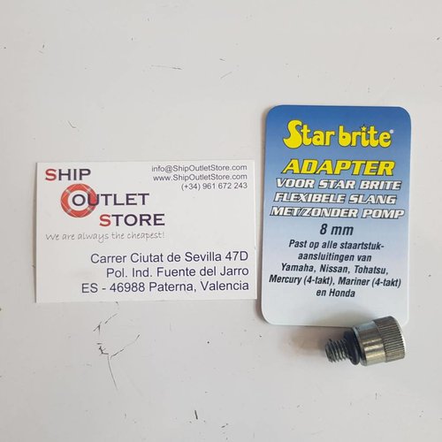 Star brite Star Brite Lage adaptor smeerolie pomp 8mm
