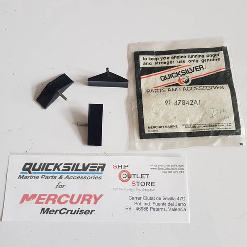 Mercury - Mercruiser 91-47842 A1 Mercury Quicksilver Kit de zapatos