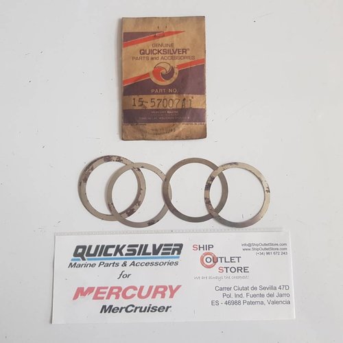 Mercury - Mercruiser 15-57007 A1 Mercury Quicksilver Shim set