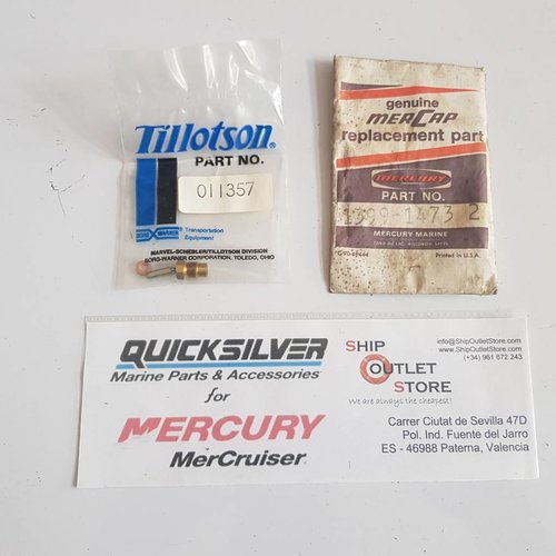 Mercury Tillotson 1399-1473 Mercury Tillotson Carburetor Inlaatnaald zitting