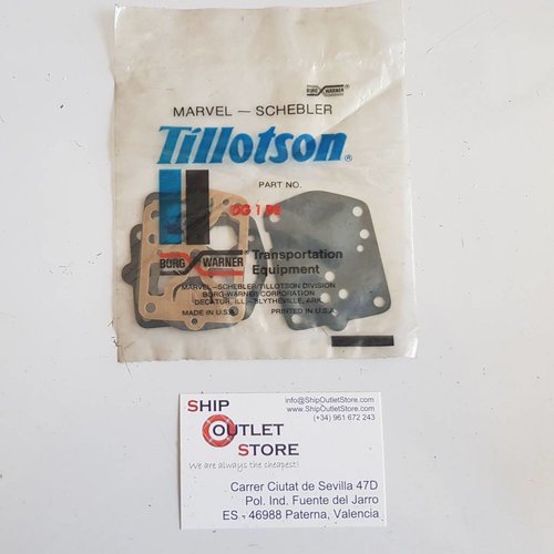 Tillotson DG 1 BB Tillotson Juego de juntas