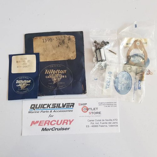 Mercury Tillotson 1399-3403 Mercury Tillotson Carburetor repair kit