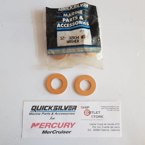 Mercury - Mercruiser 12-32834 Mercury Quicksilver Rear engine mount washer