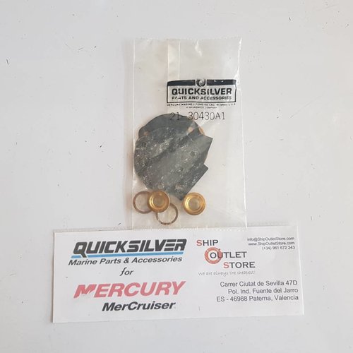 Mercury - Mercruiser 21-30430 A1 Mercury Quicksilver Kit de válvula de retención