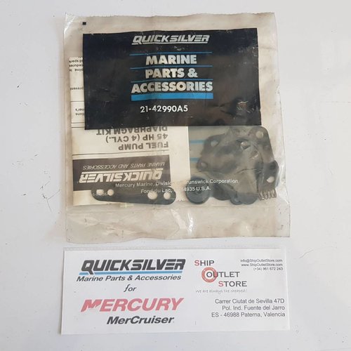 Mercury - Mercruiser 21-42990 A5 Mercury Quicksilver Fuel pump diaphragm kit