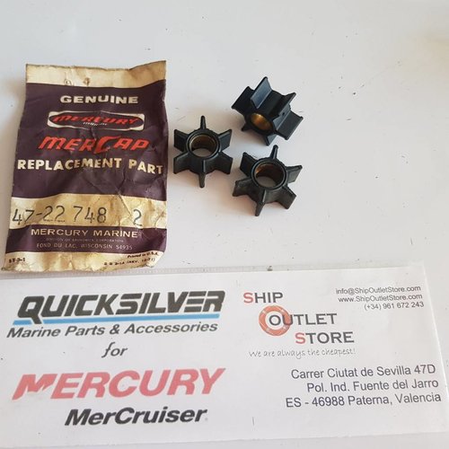 Mercury - Mercruiser 47-22748 Mercury Quicksilver Impeller