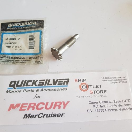 Mercury - Mercruiser 43-818381-2 Mercury Quicksilver Buitenwater pomp pinion stud