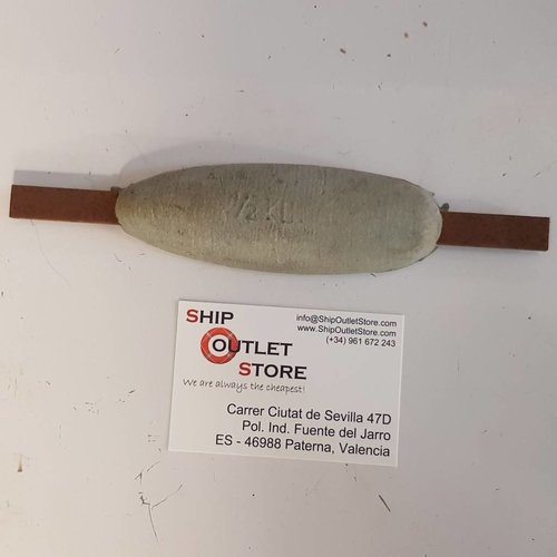 FS-A FS Zinc hull anode 0.5 kg