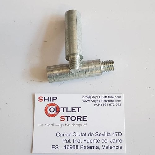 Stift zink anode 16 x 52mm