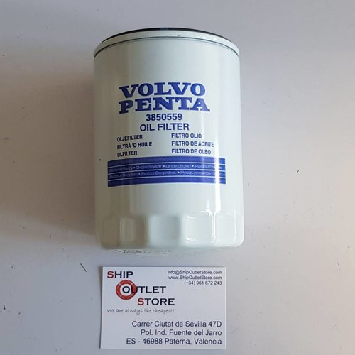 Volvo Penta Filtro de aceite Volvo Penta 3850559