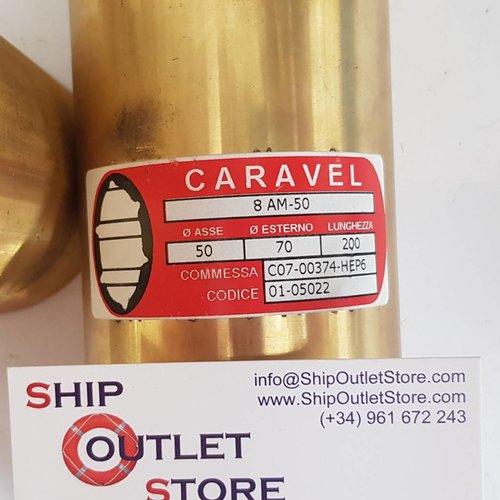 Caravel Caravel Watergesmeerde rubber bronzen lagerbus  50 mm