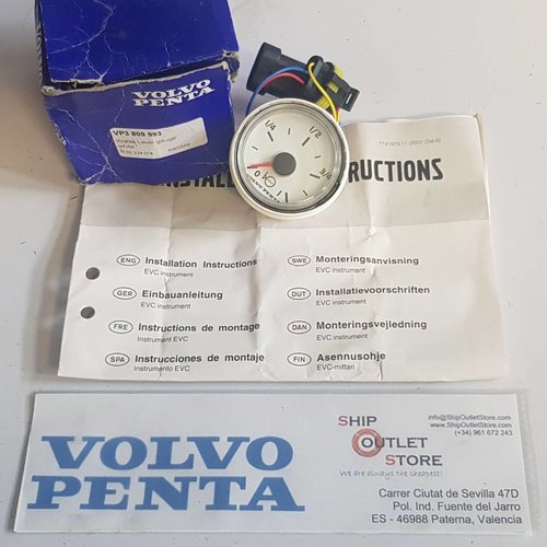 Volvo Penta Waterniveaumeter Volvo Penta 3809993