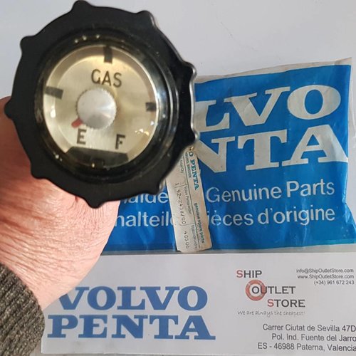 Volvo Penta 3556462 Volvo Penta Bloqueo del tanque con indicador de nivel