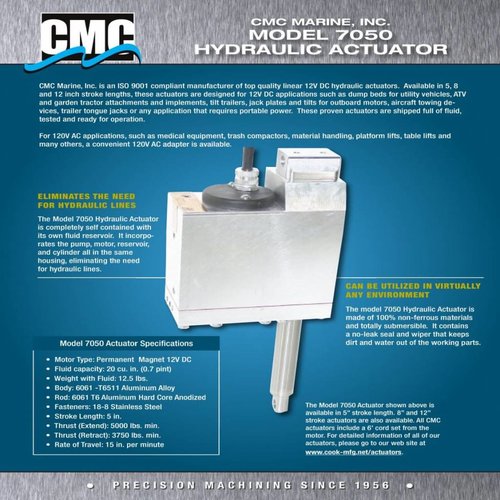 CMC Standaard POWER-LIFT Actuator 705D0 CMC