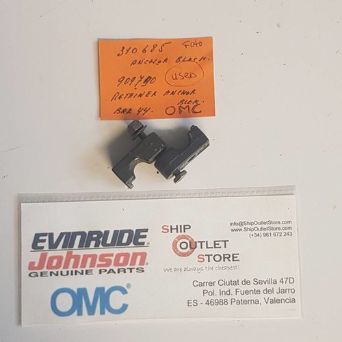 310685 Evinrude Johnson OMC Anchor block