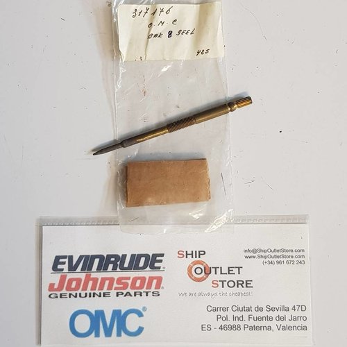 Needle valve, slow speed Evinrude Johnson OMC	317176