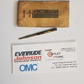 Válvula de aguja Evinrude Johnson OMC