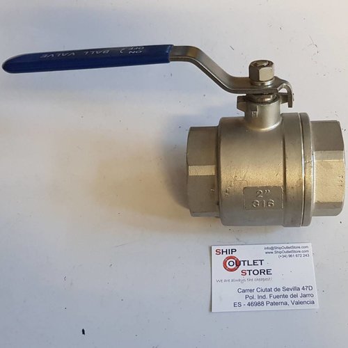 Ball valve stainless steel 2" DIN 40 -316