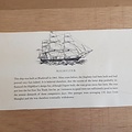 Old print in frame of the clipper "Highflyer 1861" Dimensions 430 x 320mm