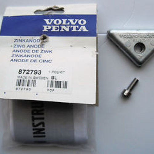 Volvo Penta Zinc anode kit Volvo Penta 23986753 - 872793