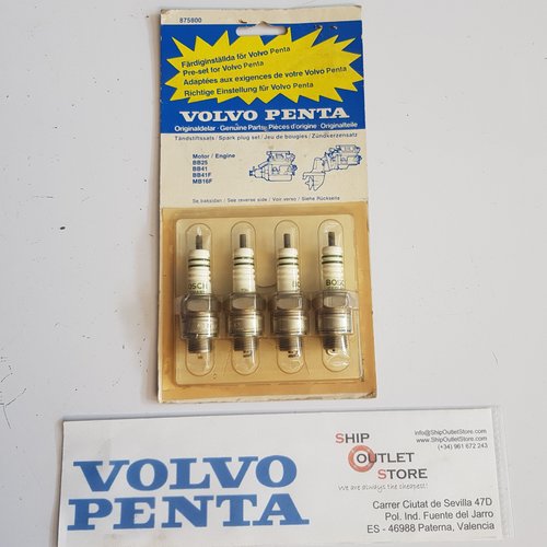 Volvo Penta 875800 Volvo Penta Bougie kit