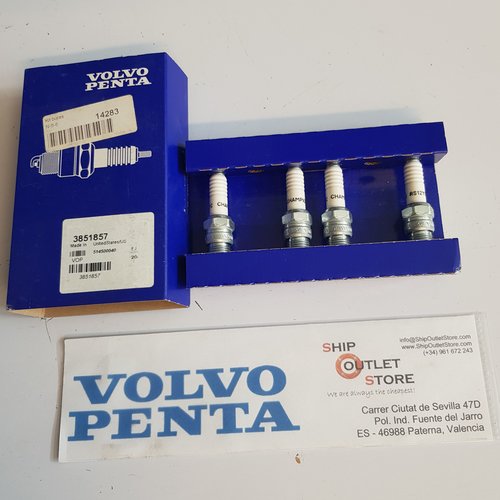 Volvo Penta Spark plug kit 3851857 Volvo Penta