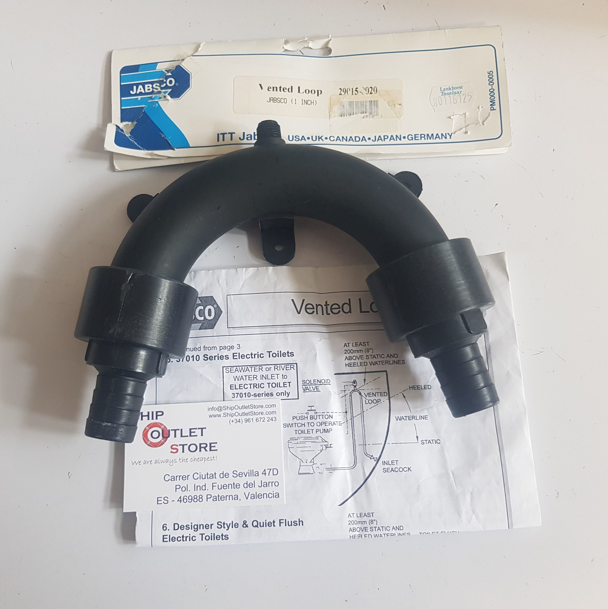 Anti Siphon valve vented loop 1