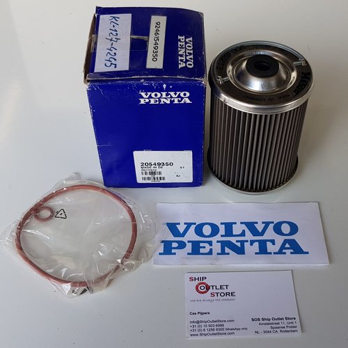 Volvo Penta Elemento filtrante de combustible Volvo Penta 21408351