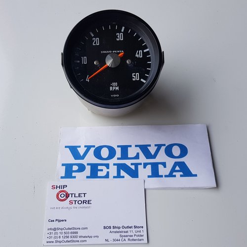 Volvo Penta Tachometer 5000 rpm Volvo Penta 831466