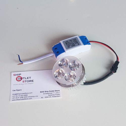 LED Driver Led unit met koelelement en omvormer 230V Led Driver