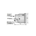 Eleberg Digital panel voltmeter 190 - 280 V Eleberg E-5632