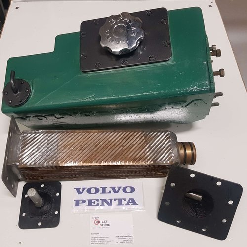 Volvo Penta Heat exchanger with thermostat Volvo Penta 1-817758