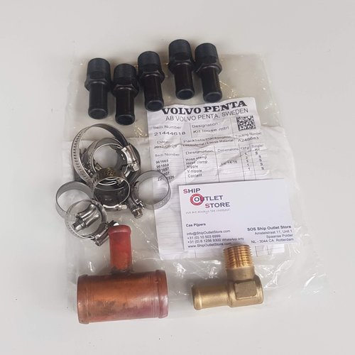 Volvo Penta Warmwater aansluit kit boiler Volvo Penta 21339078