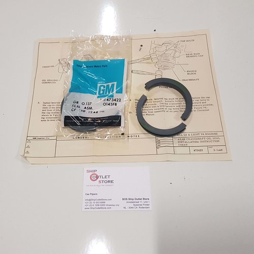 GM Crankshaft seal rear General Motors 473422