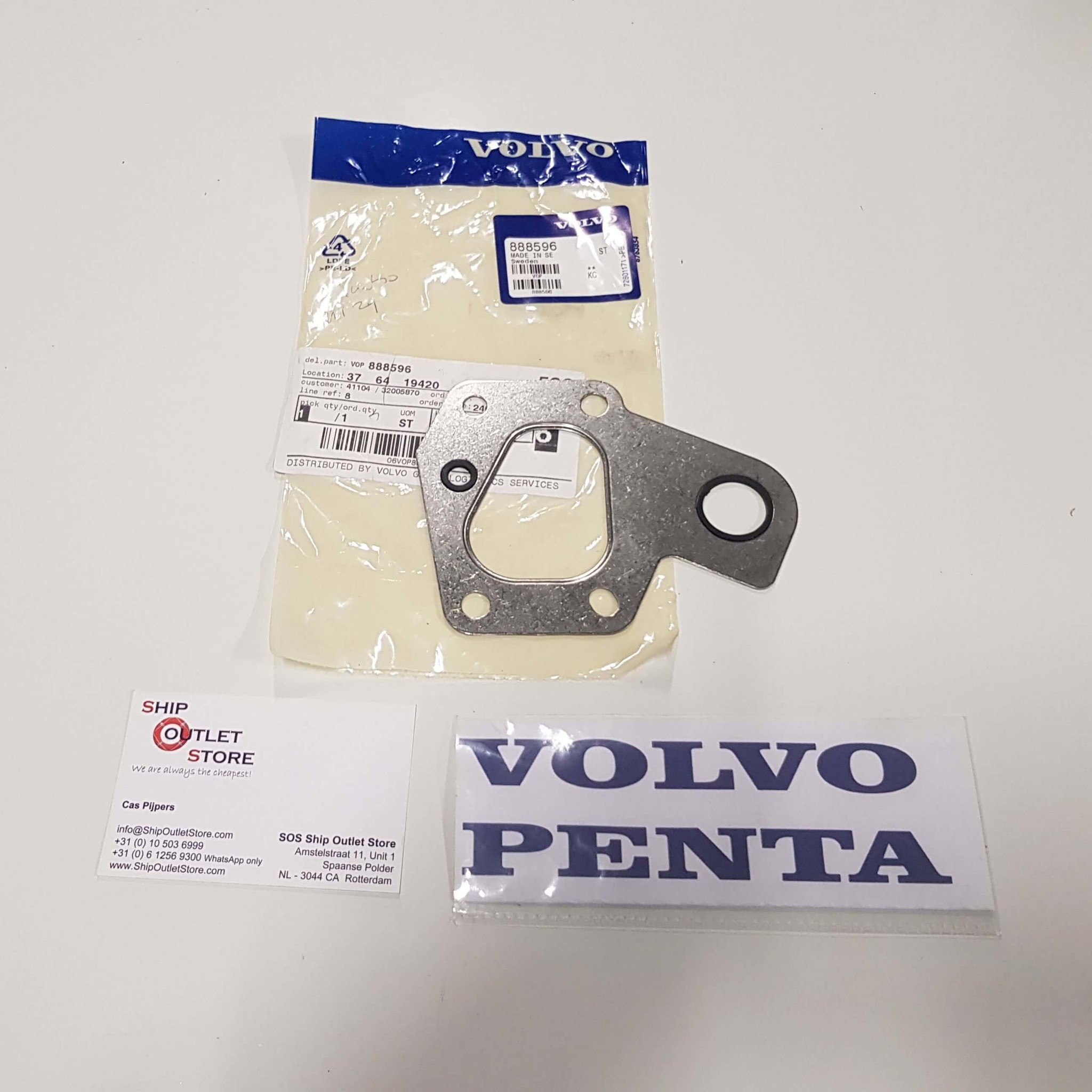 Exhaust gasket Volvo Penta 888596