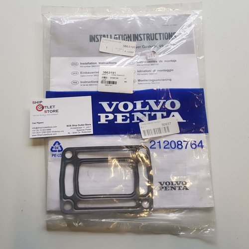 Volvo Penta Uitlaatpakking 3863191 Volvo Penta