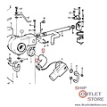 Volvo Penta Inserto para curva de escape 840930 Volvo Penta 840931