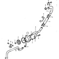 Volvo Penta Cooling water pipe series 2000 Volvo Penta 840749